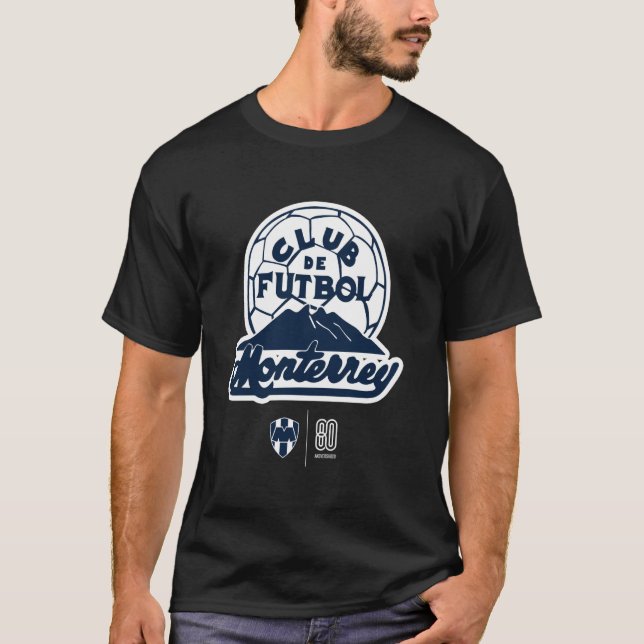 T-shirt Rayados de Monterrey 80e Anniversaire (Devant)