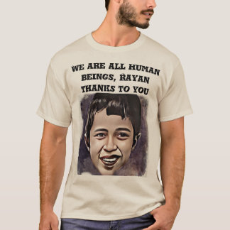 T-shirt    Rayanwe sont tous des êtres humains
