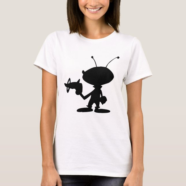 T-shirt Raygun étranger (Devant)