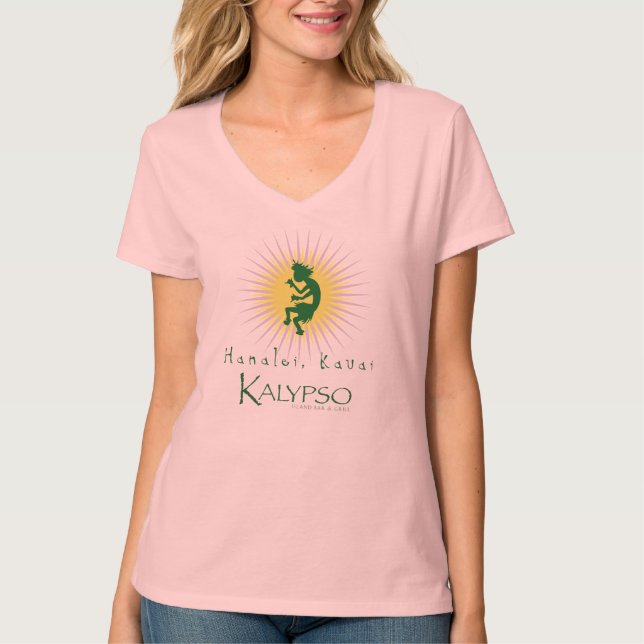 T-shirt Rayon de soleil jaune de Kalypso Kane (Devant)