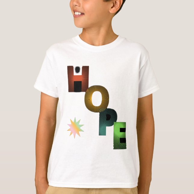 T-shirt Rayonnement de l'espoir (Devant)