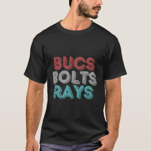 T-shirt Rayons de boulons de saut