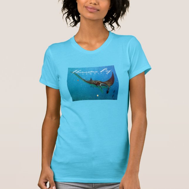 T-shirt Rayons de Manta d'Hawaï (Devant)