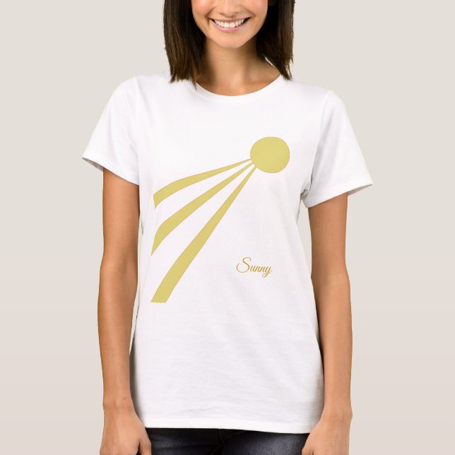 T-shirt Rayons de soleil (Devant)