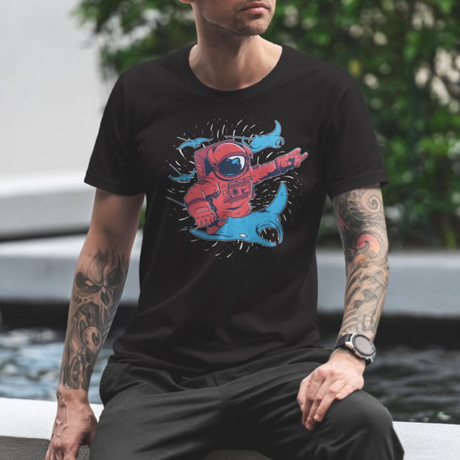 T-shirt Rayons diaboliques astronautes (Créateur téléchargé)