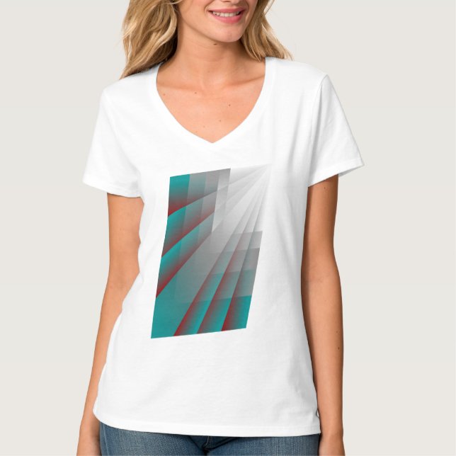 T-shirt Rayons flottants (Devant)