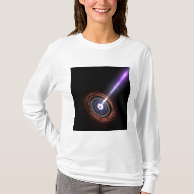 T-shirt Rayons gamma dans les noyaux galactiques (Devant)