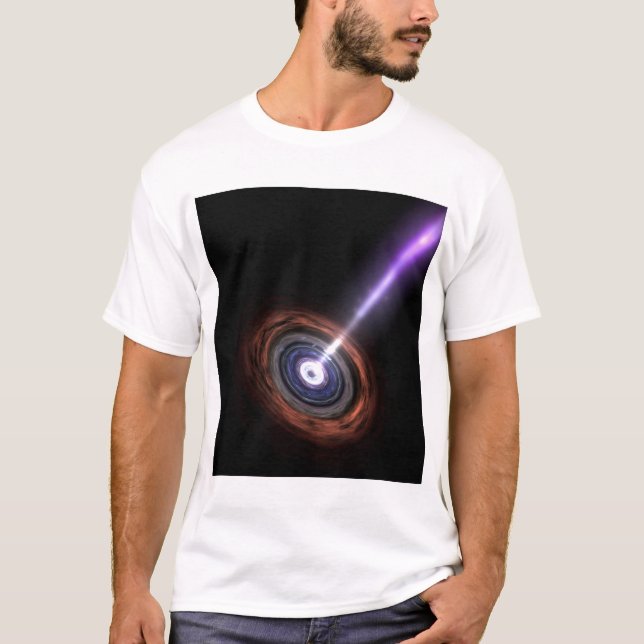 T-shirt Rayons gamma dans les noyaux galactiques (Devant)