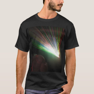 T-shirt Rayons laser de RVB