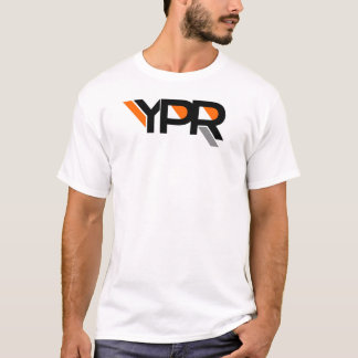 T-shirt Rayure de gris de pièce en t de YPR