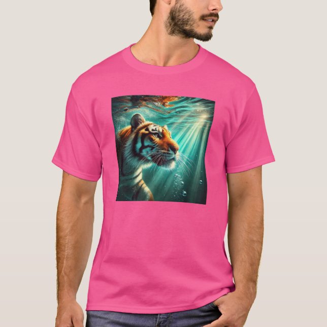 T-shirt Rayures abyssales (Devant)