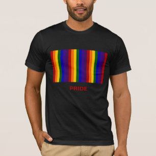T-shirt Rayures d'arc-en-ciel