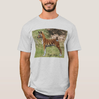 T-shirt Rayures de tigre