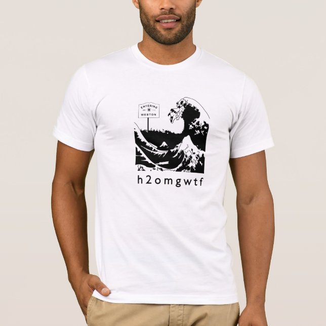 T-shirt Raz-de-marée dans Weston (Devant)