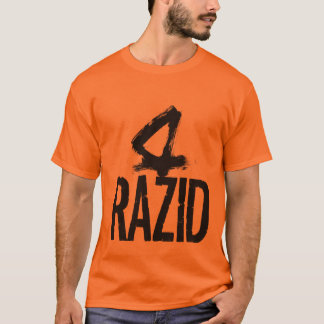 T-shirt RAZID Fragmented Type – Abstract Contemporary Bran