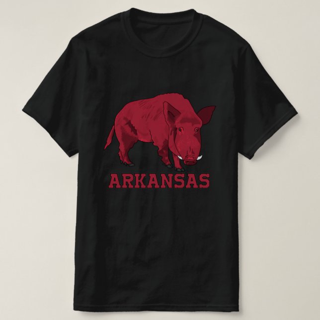 T-shirt Razorback (Design devant)