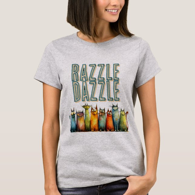 T-Shirt Razzle Dazzle (Devant)