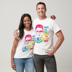 T-shirt RBG Lutte Pour Les Choses Qui Vous Intéressent