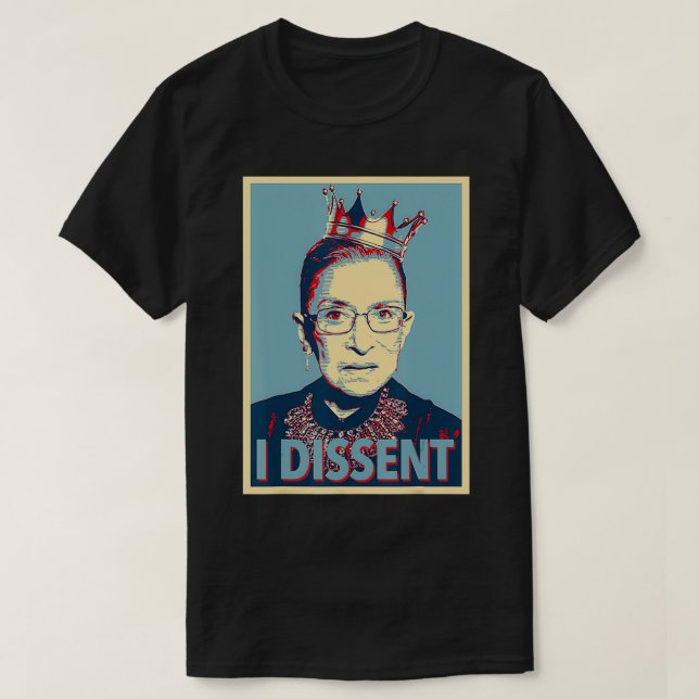 T-shirt RBG Ruth Bader Ginsburg (Design devant)