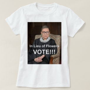 T-SHIRT RBG RUTH BADER GINSBURG VOTE