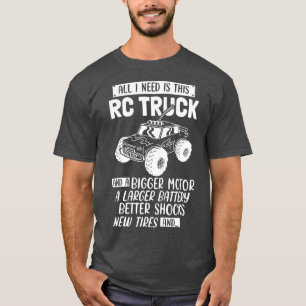T-shirt RC Camion télécommandé voiture RC voiture de cours