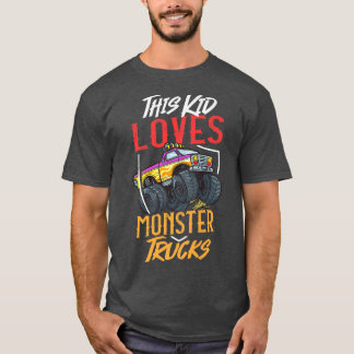 T-shirt Rc Monster Truck Remote Control Car 