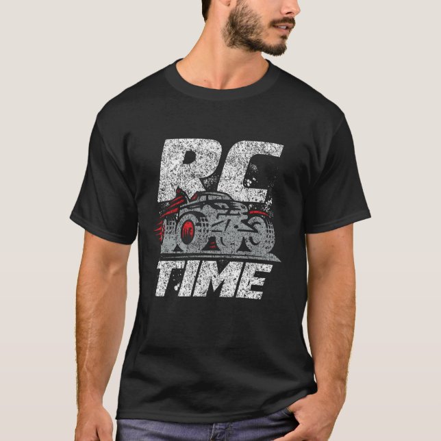 T-shirt RC Temps RC Voiture Course Télécommande Lover voit (Devant)