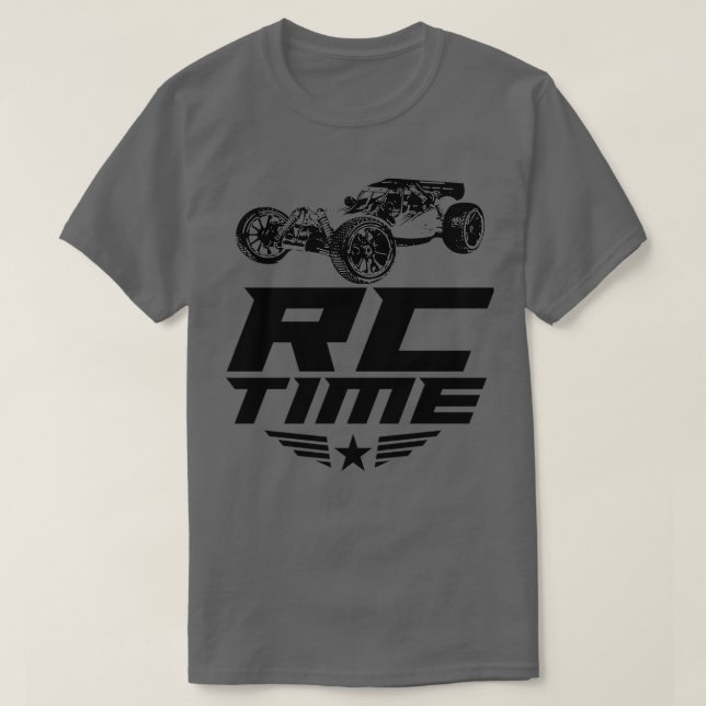 T-shirt Rc Time Racing Cars Idéal pour le contrôle radio à (Design devant)