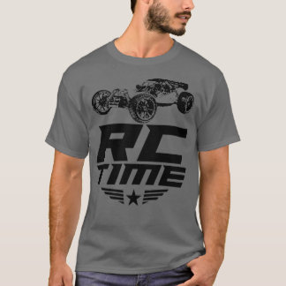 T-shirt Rc Time Racing Cars Idéal pour le contrôle radio à