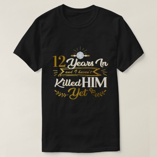 T-shirt RD Anniversaire personnalisé, Anniversaire Mariage (Design devant)