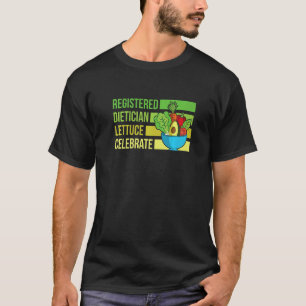 T-shirt Rd Dietitian Pun Pour Un Diététiste Enregistré