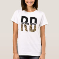 RD Enregistré Diététiste Cheetah Imprimer Cadeaux