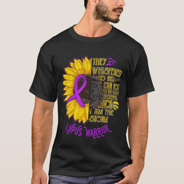 T-shirt RD Ils ont chuchoté à son Lupus guerrier Lupus  (Devant)