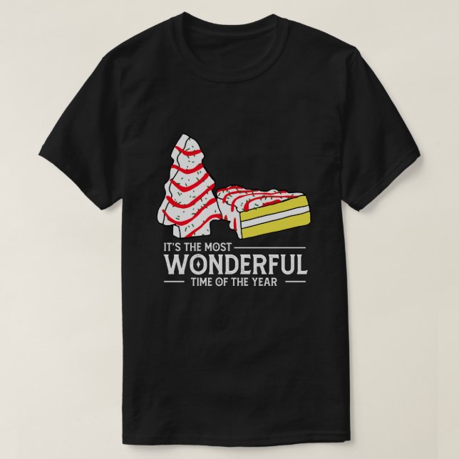 T-shirt RD Little Tis' The Season Christmas Tree Cakes Deb (Design devant)