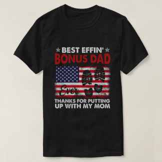 T-shirt RD Meilleur père bonus d'effin 
