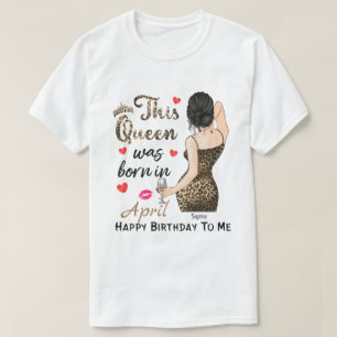 T-shirt RD Personnalisé Joyeux Anniversaire Pour Moi 