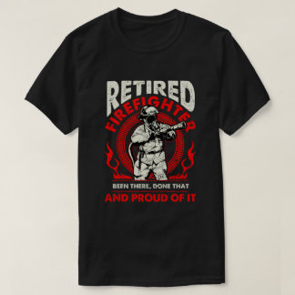 T-shirt RD Retraité Fire Fighter I Fire Department I Retir