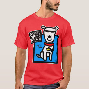T-shirt RDR - Parr de Todd (chien blanc)