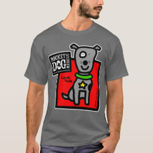T-shirt RDR - Parr de Todd (chien gris)
