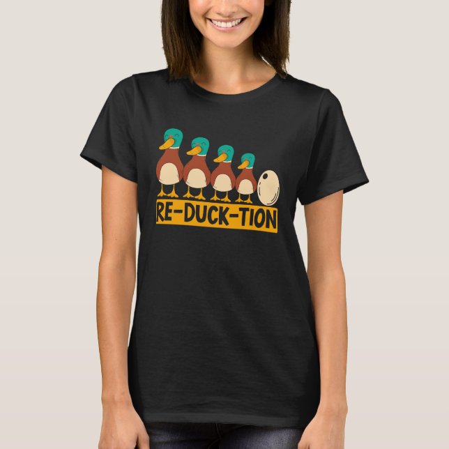 T-shirt Re Duck Tion Duck Whisperer Duckling Bird Waterfow (Devant)