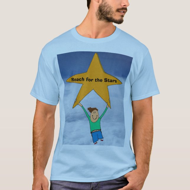 T-shirt Reach for the Stars shirt (Devant)