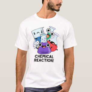 T-shirt Réaction chimique amusant jeu de chimie
