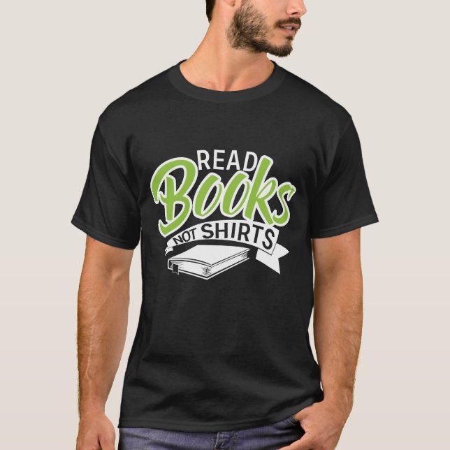 T-shirt Read books not s friends (Devant)