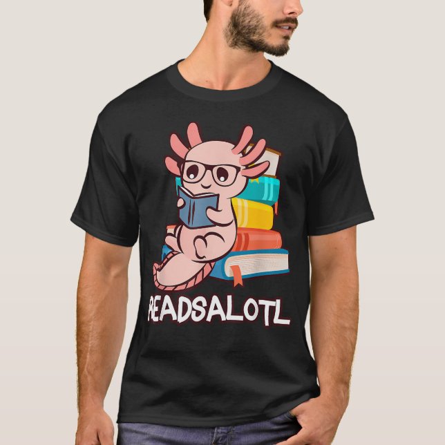 T-shirt Readalotl (Devant)