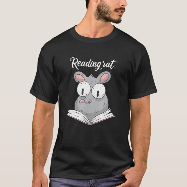 T-shirt Reading Book Books Books 3 (Devant)