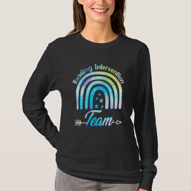 T-shirt Reading Intervention Team Science Of Reading Teach (Devant)