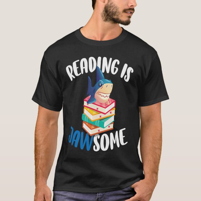 T-shirt Reading is Jawsome Shark For Classroom Teacher (Devant)