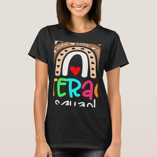 T-shirt Reading Teacher Interventionist Specialist Literac (Devant)
