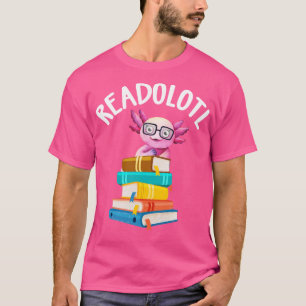 T-shirt Readolotl Axolotl Lecture ver