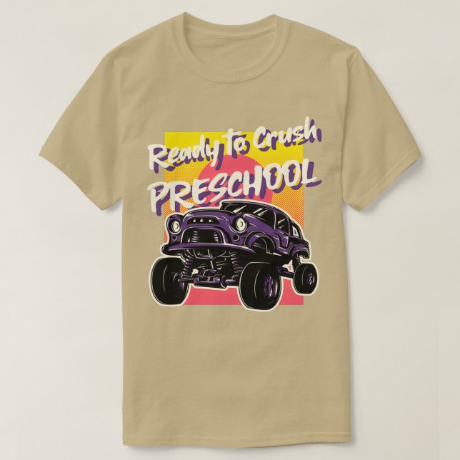 T-shirt Ready to Crush Preschool 3 (Design devant)